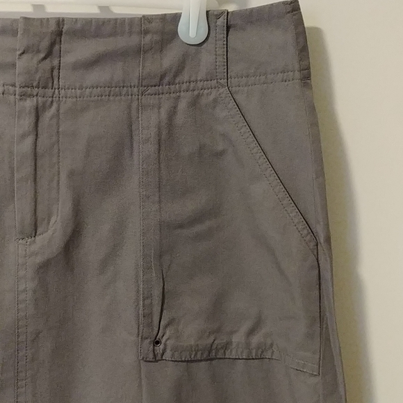 Banana Republic Gray Utility Mini Skirt - Picture 3 of 10
